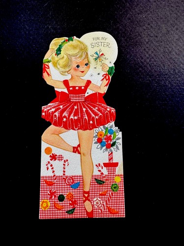 Vtg hallmark xmas greeting - 1,