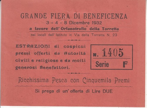 Biglietto lotteria fiera - lotteria,