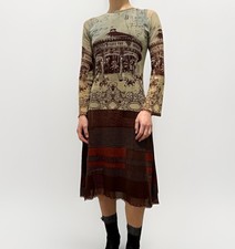 Abito DDP Save The Queen vintage italiano in rete Y2K taglia L