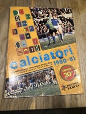 PANINI ALBUM CALCIATORI 1980-81 COMPLETO RARO