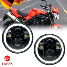 Faro proiettore E24 5,75 pollici DRL per Triumph Speed Street Triple Rocket 1050 955i