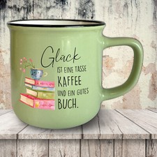 Tazza vintage verde con