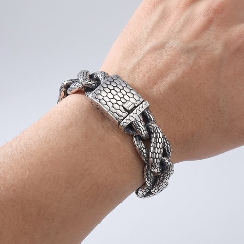 Bracciale uomo gotico - , in