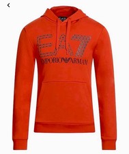 Felpa Emporio Armani EA7 Uomo Donna Nuova Con Cartellino