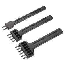 3pcs 6mm Leather Drilling