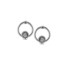 Orecchini con moneta statere -