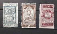 1921 REGNO FRANCOBOLLI DANTE SERIE COMPLETA NUOVA GOMMA MNH