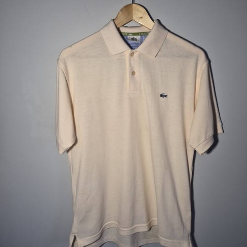 Lacoste yellow polo crocodile - yellow,