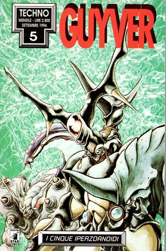 Guyver star comics - 5 ,