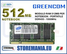 RAM SODIMM DDR400 GREENCOM