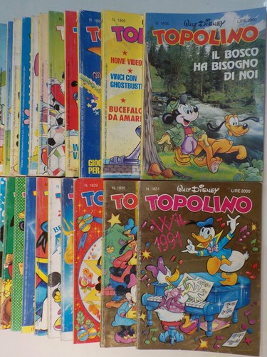 Topolino annata 1990 completa - topolino,