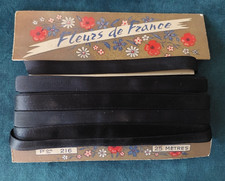 Nastro Tubolare Raso Nero