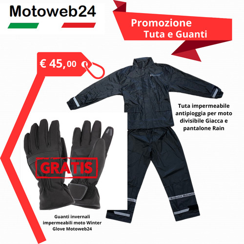 Tuta impermeabile antipioggia