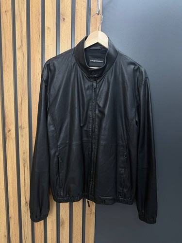 Giacca pelle traforata nera - di,