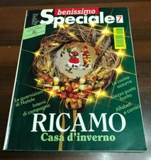 Benissimo speciale n.7 1992 le guarnizioni di Natale alfabeti e cornici 