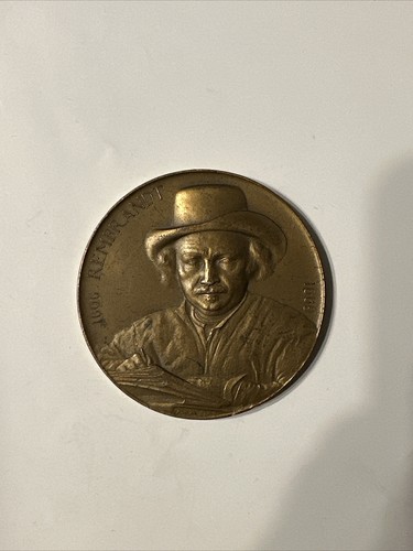 Medaglia arte rembrandt - arte,