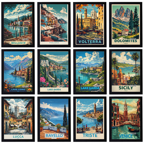 Poster vintage viaggio - poster, vacanze