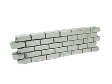 Muro di mattoni Cm 1x10x2,5h -