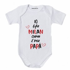 Body Tutina neonato io tifo