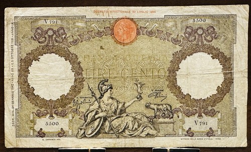 Banconota 100 lire roma - 100,