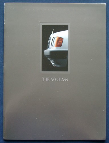 Brochure depliant 1989