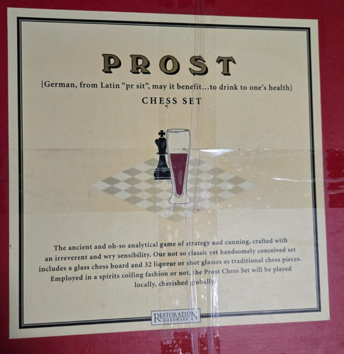 Prost set scacchi bicchieri - set, 32