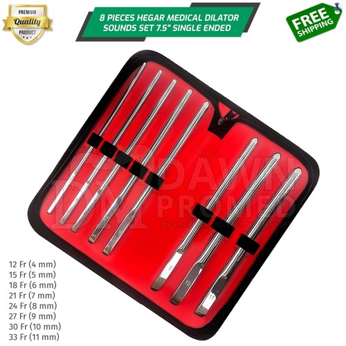 Set dilatatori hegar 5 - hegar, 7,5"