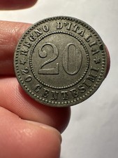 20 CENTESIMI 1894 K.B. - REGNO D'ITALIA Alta Conservazione