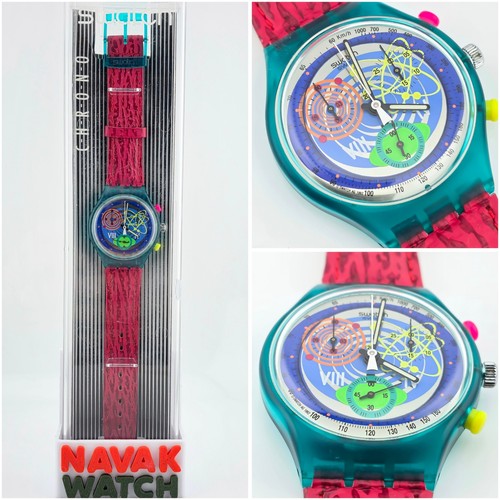 Swatch chrono pink springs - swatch,