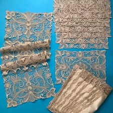 Antico set da tavola a punto