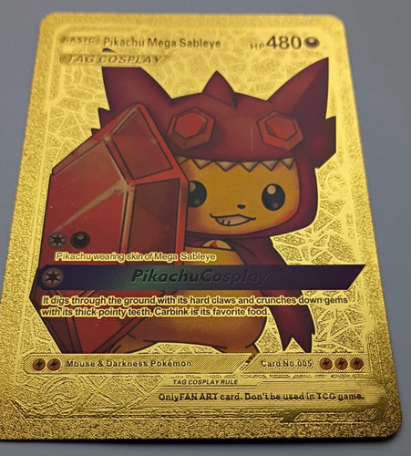 Pokemon pikachu mega sableye - pokemon,