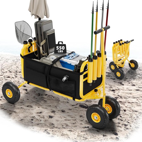 Carrello pesca spiaggia - carrello, da