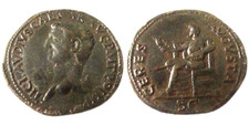 Antico dupondio romano - romano, in