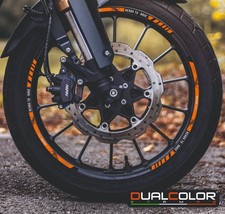 Adesivi Cerchi Moto ARANCIONE