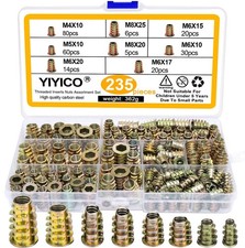 Inserto filettato per legno