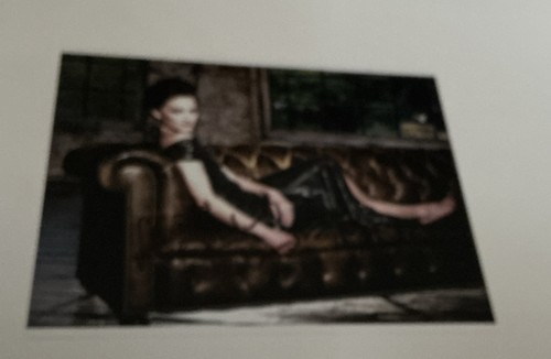 Foto firmata lara polvere 8x10 - polvere,