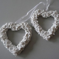 Cuore Con Rose Set Rosa