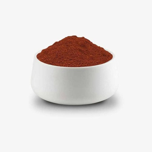 Polvere pigmentata rosso