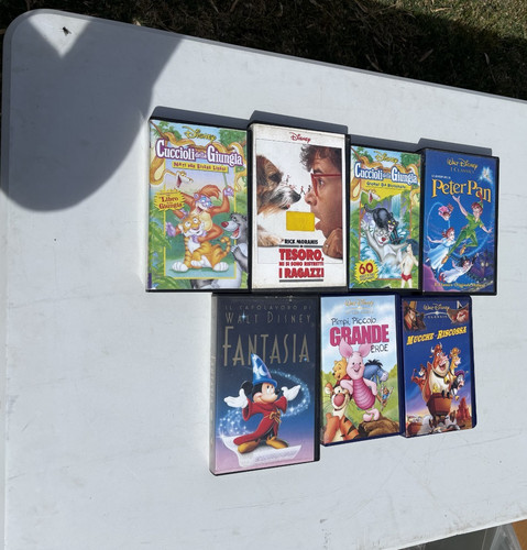 Lotto vhs walt disney - lotto,