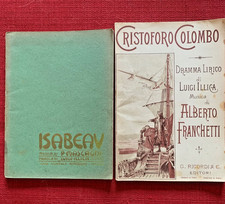 Libretti opera lirica vintage