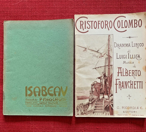 Libretti opera lirica vintage