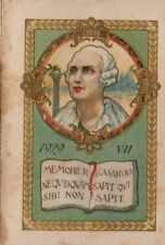 1929 Memorie di Giacomo Casanova, Venezia -  calendarietto ed.  Valli profumi