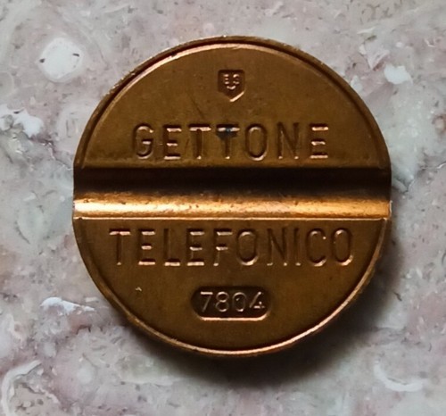 Gettone telefonico 7804 - gettone, con