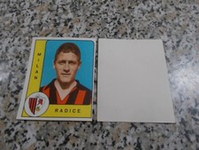 RADICE(MILAN)CALCIATORI PANINI 1961-62 1962 OPACA ORIGINALE NUOVA MAI ATTACCATA 