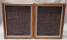 Set altoparlanti vintage Panasonic RD-9230 6 watt made in Japan venatura legno testato 