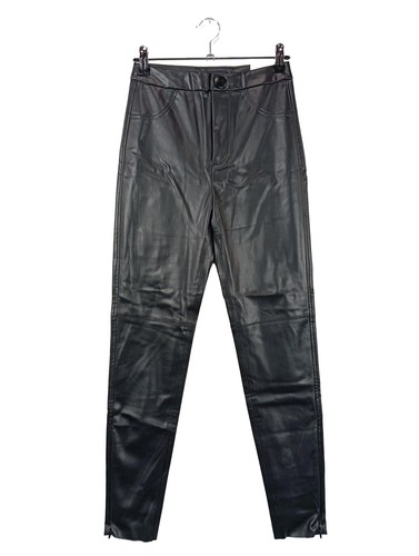 Zara pantaloni ecopelle - zara, in