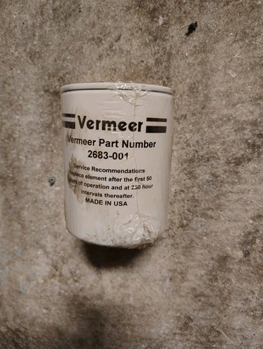 Filtro olio vermeer 2683 - olio,