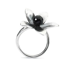 Moda Anello TROLLBEADS Fiore di Venere Donna Argento 12 - TAGRI-00382
