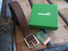 Belt belt unisex cognac brown