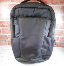 Zaino per laptop Dell borsa a libro attrezzi nero cinghie regolabili multitasche